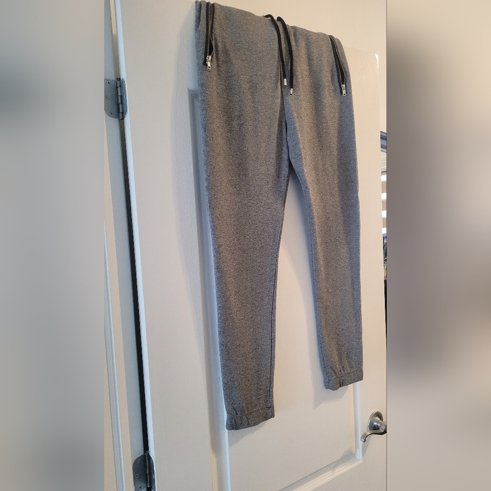 Topman jogging pants with 3 zippers